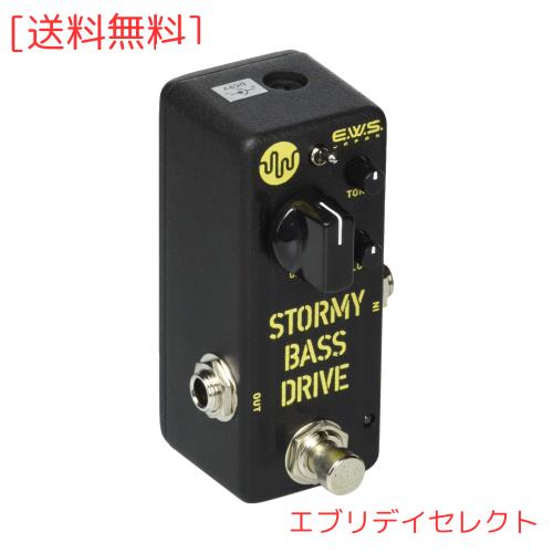 E.W.S エフェクター ベース用オーバードライブ Stormy Bass Drive (SBD)