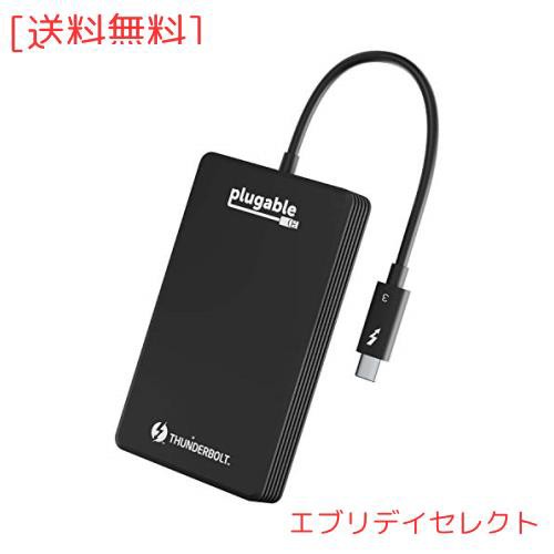 Plugable Thunderbolt 3 NVMe SSD ドライブ - 512GB、読み書き転送レート 2400MBs/1800MBs までサポートの通販は