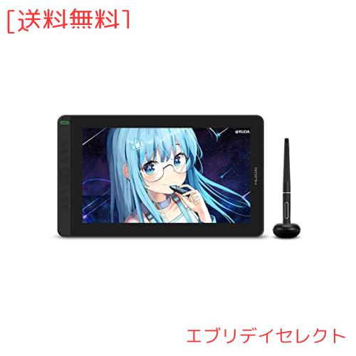 HUION 液タブ Kamvas 13 13.3インチ 1920x1080 FHD Adobe RGB92%色域