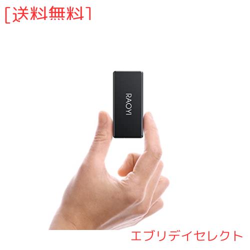 RAOYI 外付けSSD 250GB USB3.1 Gen2 ミニSSD ポータブルSSD 転送速度550MB/秒(最大) Type-Cに対応 PS4/ラップトップ/X-boxに適用 超小型 7,568円