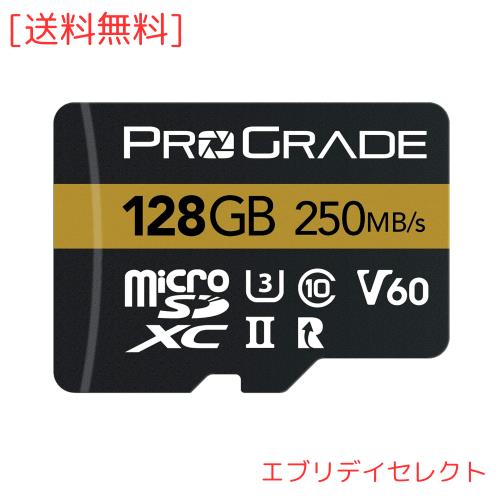 ProGrade Digital microSDXC UHS-II V60 GOLD 128GB プログレード ProGrade Digital microSDXC V60 128GB