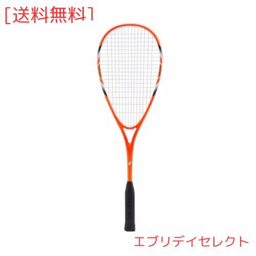 スカッシュラケット 入門用 軽量ラケット ケース付 (orange)の通販は