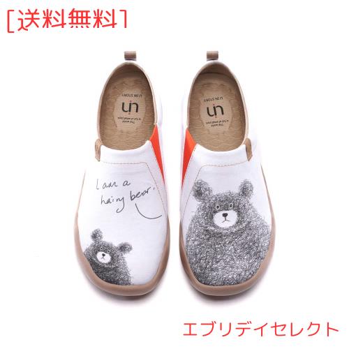 [UIN] 旅行靴 超軽量 アートシューズ レディース ローファーススリッポン キャンバススニーカー おしゃれ かわいい 靴 ギフト ウォーキンの通販は