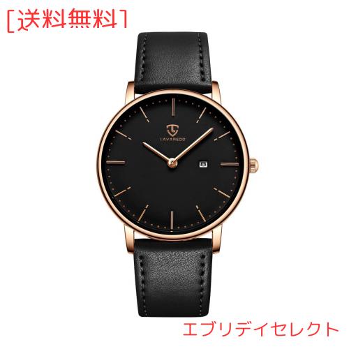 BEN NEVIS] 腕時計 メンズ シンプル おしゃれ 薄型 カジュアル 日付