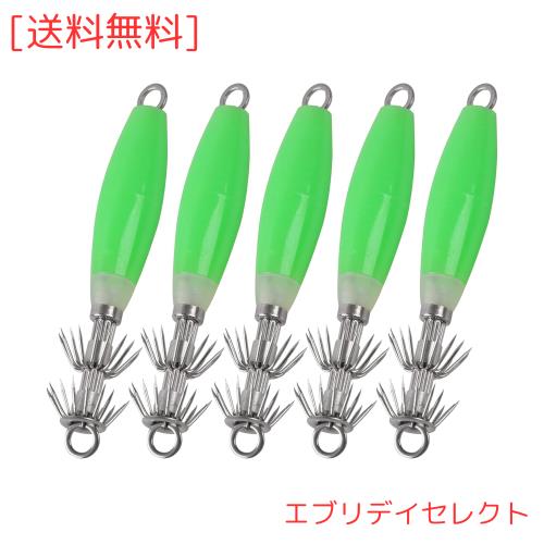 夜光イカフック 夜光スッテ 浮きスッテ イカメタル仕掛けに パワーイカ