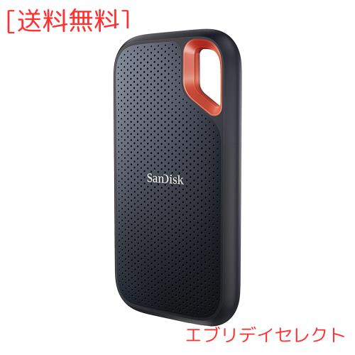 SanDisk 2TB Extreme Portable SSD - Up to 1050MB/s - USB-C, USB 3.2 Gen 2 - External Solid State Drive - SDSSDE61-2T00-G25