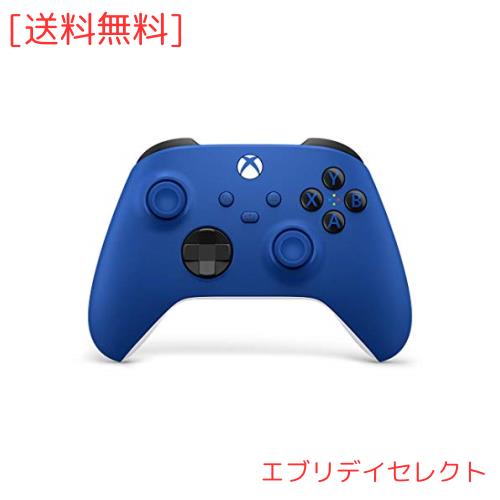 純正品】Xbox ワイヤレス コントローラー (ショック ブルー) XBOX