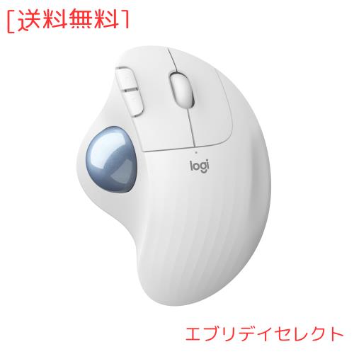 ロジクール ワイヤレスマウス トラックボール 無線 M575OW Bluetooth Unifying 5ボタン windows mac iPad 電池寿命最大24ケ月 M575 オフ