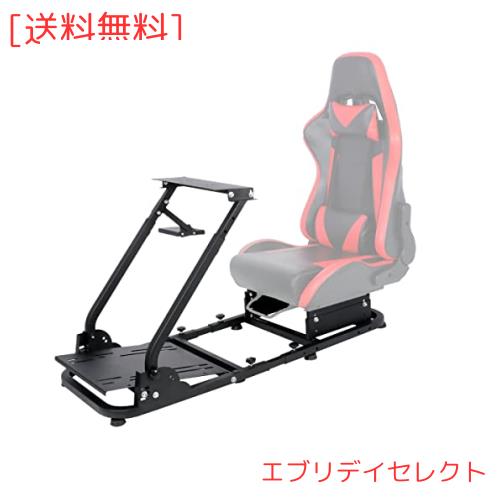 MINNEER ハンコン・コックピット 折りたたみ＆調整可能ロジクールG25,G27,G920,Thrustmaster T300 RS ＆ T500 RS用g29スタンド ホイールとの通販は