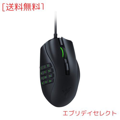 Razer Naga X MMO ゲーミングマウス 16ボタン 多ボタン 多ボタンマウス 軽量 85g 18000 DPI 5G 高性能オプティカルセンサー 柔らかい布巻の通販は
