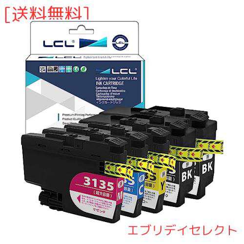 LCL Brother用 ブラザー用 LC3135-4PK LC3135 LC3135BK LC3135C LC3135M LC3135Y （5パック 2ブラック シアン マゼンタ イエロー） 顔料 の通販は