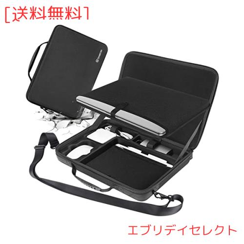 Smatree MacBook Pro 16インチ ハードスリーブ 16インチ MacBook Pro 2022-2019 キャリーケース MacBook Pro 16インチ ショルダーバッグ