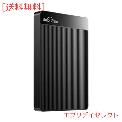 UnionSine 外付けハードディスク超薄型外付けHDDポータブルハードディスク メカニカルハードデイスク 1TB 2.5インチ USB3.0に対応 PC/Mac