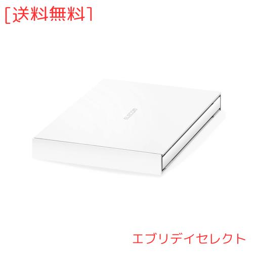 エレコム ポータブルSSD 2TB USB3.2Gen1 PS5/PS4(メーカー動作確認済) データ復旧サービスLite付 ホワイト ESD-EJ2000GWHR