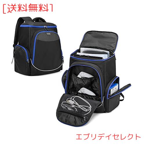 [Trunab] PS5 収納バッグ 保護ケース PS5/PS4/PS4 Pro/PS4 Slim/Xbox One/Xbox One X/Xbox One S用バックパック PS5キャリーバッグ 持ち 5,391円