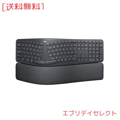 ロジクール ERGO K860 エルゴノミック スプリット キーボード bluetooth Unifying Windows Mac ワイヤレスキーボード ワイヤレス 無線 パ 16,466円