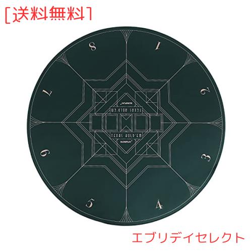 SLOWPLAY Nash ポーカーマット テキサスホールデム 円形120cm SLOWPLAY Nash ポーカーマット テキサスホールデム 円形120cm｜アール