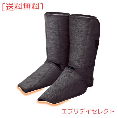 パナソニック 家庭用エアーマッサージャー レッグリフレ 足先~ふくらはぎ 4コース 温感機能搭載 ダークグレー EW-RA180-H