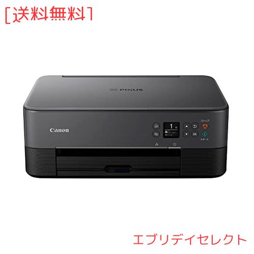Canon プリンター A4インクジェット複合機 PIXUS TS5430 ブラック 2021年モデル テレワーク向け 4色・一体型・対応インクBC-360/361シリの通販は