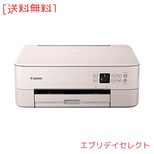 Canon プリンター A4インクジェット複合機 PIXUS TS5430 ピンク 2021年モデル テレワーク向け 4色・一体型・対応インクBC-360/361シリーの通販は
