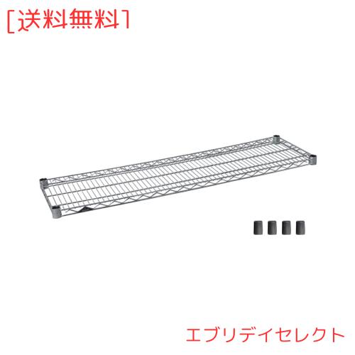 ドウシシャ ルミナスレギュラー スチールラックパーツ スチール棚板 幅121.5×奥行35.5cm SHL1235SL スリーブ4個付き 耐荷重250kg 頑丈