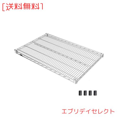 ドウシシャ ルミナスレギュラー スチールラックパーツ スチール棚板 幅91.5×奥行61cm SHL9060SL スリーブ4個付き 耐荷重250kg 頑丈 業務 8,058円
