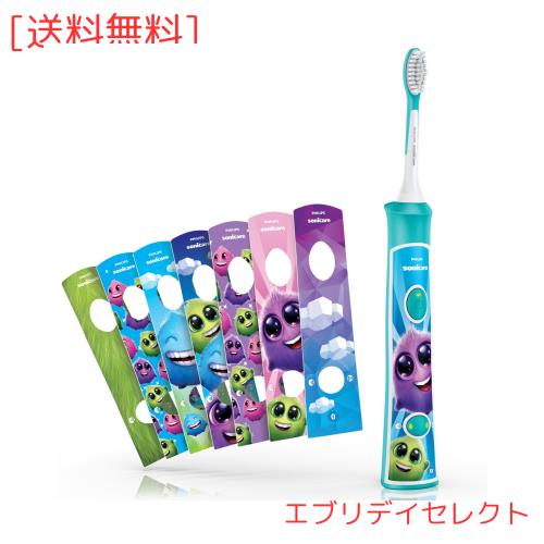 フィリップス 電動歯ブラシ ソニッケアー キッズ (対象年齢 ４歳以上) HX6322/06 アクア
