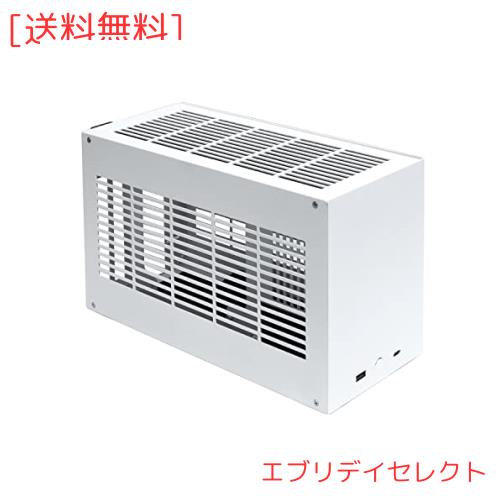 SGPC Itx Miniケース - K49(スチール)/K55のアップグレード版、フルサイズGPU対応 ハンドル2個、通気パネル-スチール2枚＆アクリル製サイの通販は