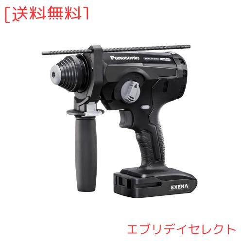 パナソニック 充電ハンマードリル 本体のみ (集じんシステム/ケース/充電器/電池パック別売) デュアル(14.4V/18V) Led ライト 付き EXENA