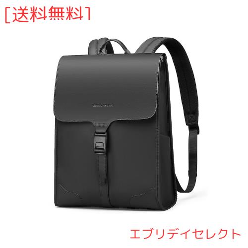【MARK RYDEN】 リュックメンズ 軽量 ビジネスリュック 自立 スクエアバックパック 薄型 トラベルバッグ 15.6インチラップトップ デイパ