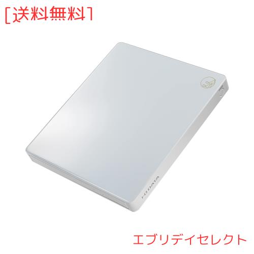 IODATA CDレコ6(ホワイト) CDレコーダー スマホ CD取り込み パソコン不要 ディスプレイオーディオ USB/microSD対応 パネル交換 【iPhone/