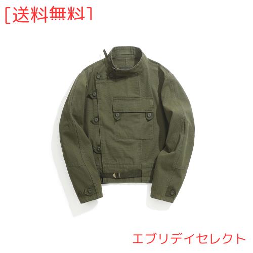 [ノーマン] 復刻60s スウェーデン軍モデルミリタリーモーターサイクルジャケットアウトドアジャケット XL