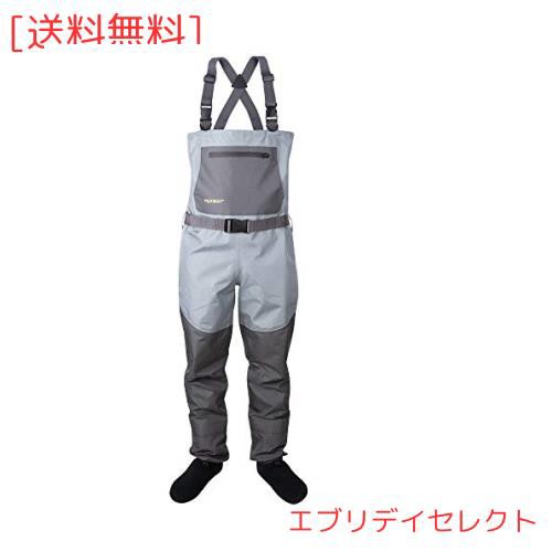 チェストハイウェーダー ストッキング 釣り用スーツ 釣り 防水/通気 渓流/湖/海 軽量 簡単着脱 胸ポケット付き XS 【防水】の通販はその他のスポーツ