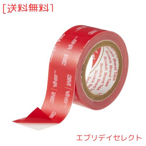 3M 屋内 屋外 難接着プラスチック用 両面テープ LSE-110WF 20mm幅×1.5M 白 異種素材接合 5,142円