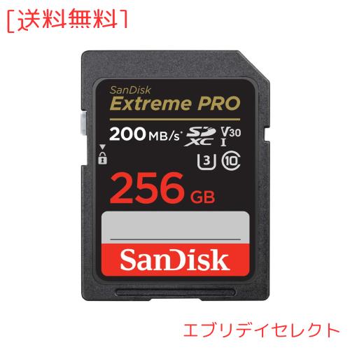【 サンディスク 正規品 】 SDカード 256GB SDXC Class10 UHS-I V30 読取最大200MB/s SanDisk Extreme PRO SDSDXXD-256G-GHJIN 簡易デザの通販は 8,442円