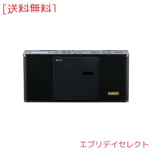 東芝 CDラジオ Aurex ブラック TY-AN2（K） 1台 - アスクル