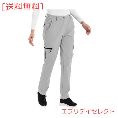 [YSENTO] トレッキングパンツ レディース 秋冬 山登り ライトトレッキングパンツ アウトドアウェア 裏起毛 撥水 吸汗速乾 無地 UVカット