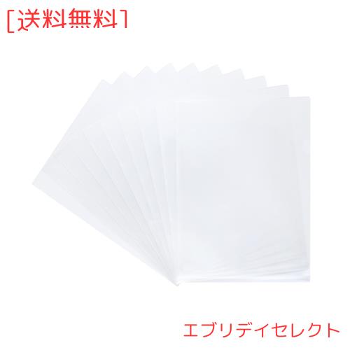 Amazonベーシック クリアホルダー クリア ファイル 透明 A4 0.18mm 600枚入 (100枚入×6袋)