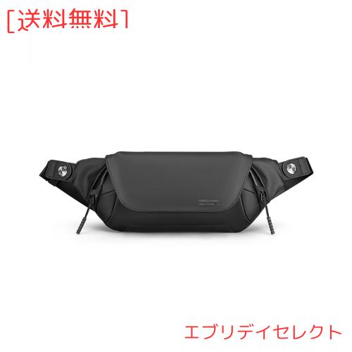 KINGSONS ボディバッグ メンズ 高？ ショルダーバッグ人気 斜めがけ 小さめ軽量 スリングバッグ 防水 通勤 肩掛けバッグ