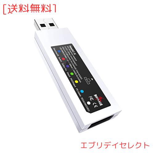 Mayflash MAGIC X コントローラー USB アダプター ワイヤレス Xbox Series S/X Xbox One Switch macOS Windows Raspberry Pi PS3 Neogeo の通販は