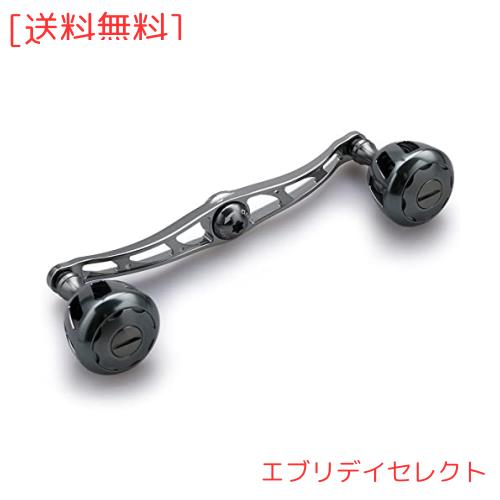 HEIGHTEN 130mm リール ハンドル 32mmノブ搭載 シマノ ダイワ アブガルシア 通用 ベイトリール 用 Wheel Series (ガンメタル) (529)