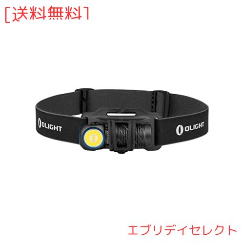 OLIGHT(オーライト) Perun 2 Mini ヘッドライト 充電式 フラッシュライト 懐中電灯兼用 高輝度led 1100ルーメン 角度調整可能 IPX8防水