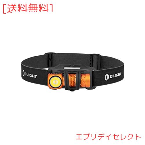 OLIGHT(オーライト) Perun 2 Mini ヘッドライト 充電式 フラッシュライト 懐中電灯兼用 高輝度led 1100ルーメン 角度調整可能 IPX8防水