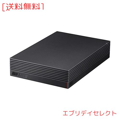 バッファロー CMR HDD採用 外付けハードディスク 4TB テレビ録画/PC/PS4/4K対応 バッファロー製nasne?対応 静音＆コンパクト 日本製 故障の通販は