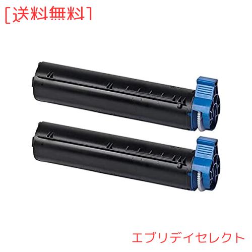 【Amazon.co.jp限定】OKI TNR-M4G2互換トナー BK×2　ブラック２本　印刷可能枚数：12000枚ぐらい/本（A4用紙で5％印字率の場合）対応機