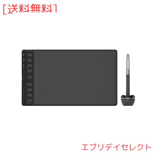 HUION ペンタブ ペンタブレット Inspiroy 2 8.7 x 5.4インチ 全面アップグレードのペンPW110 最大24個のショートカットキーを設定可能 ホ