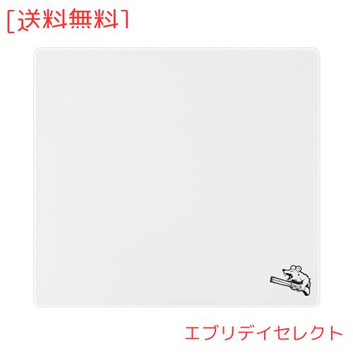 SIROOLAC グラスゲーミングマウスパッド 400mm×500mm FPSゲーム 特殊強化ガラス 耐久性に優れ 厚さ3mm 正確かつ迅速に対戦相手を狙い撃