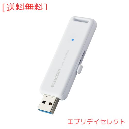 エレコム 外付けssd 1TB コンパクト ポータブル PS5/PS4対応(メーカー動作確認済) USB3.2(Gen1) ESD-EMB1000GWH
