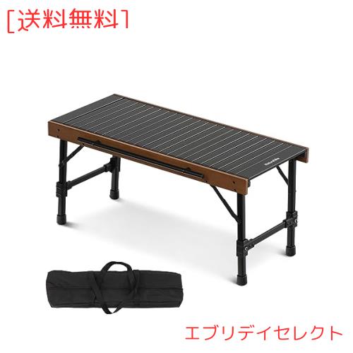 Naturehike公式ショップ アウトドアテーブル キャンプ 折りたたみ IGT 3ユニット ロールテーブル アルミ 軽量 バーベキュー bbq ハイキン