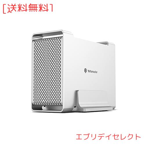 [RAID機能]Yottamaster HDDケース 3.5インチHDD×2台搭載可能 USB3.0 5Gbps接続 RAID0/RAID1/SPAN対応 RAIDケース 2BAY 外付けハードディの通販は